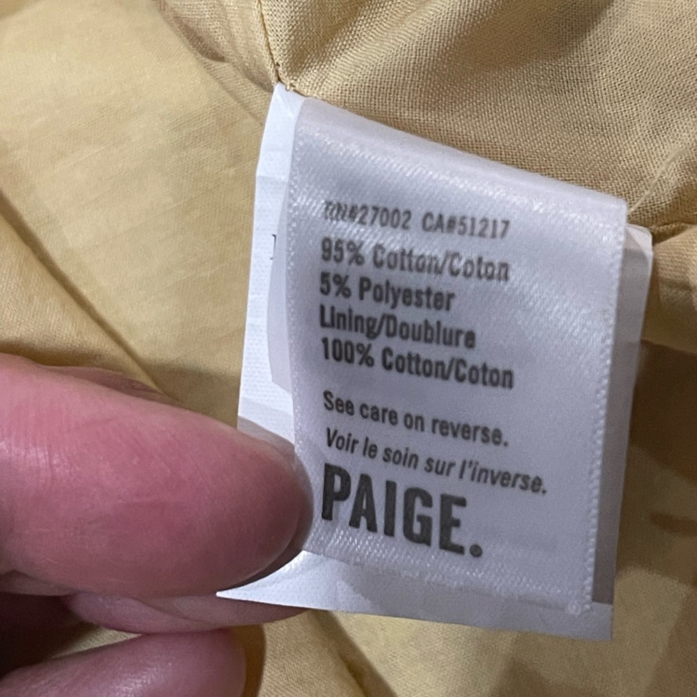 EUC Paige Tamika Tiered Sundress in Butter Multi - XS - Picture 10 of 11